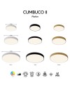 CUMBUCO II * PLAFÓN LED 30W NEGRO CCT